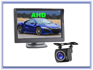 Cúvacia kamera s monitorom 5'' AHD IPS 720P